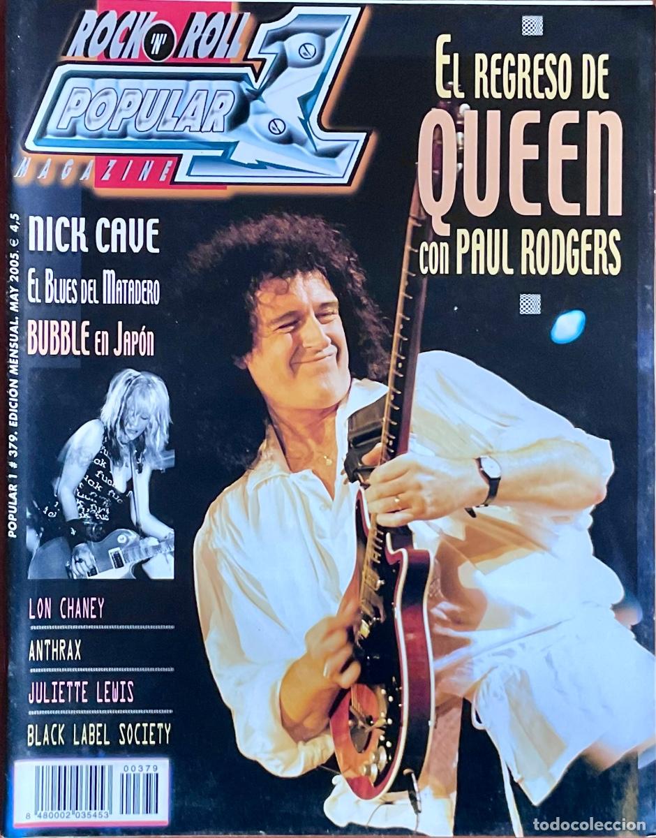 Revistas de m&uacute;sica: POPULAR 1 # 379 - QUEEN, BUBBLE - Foto 1