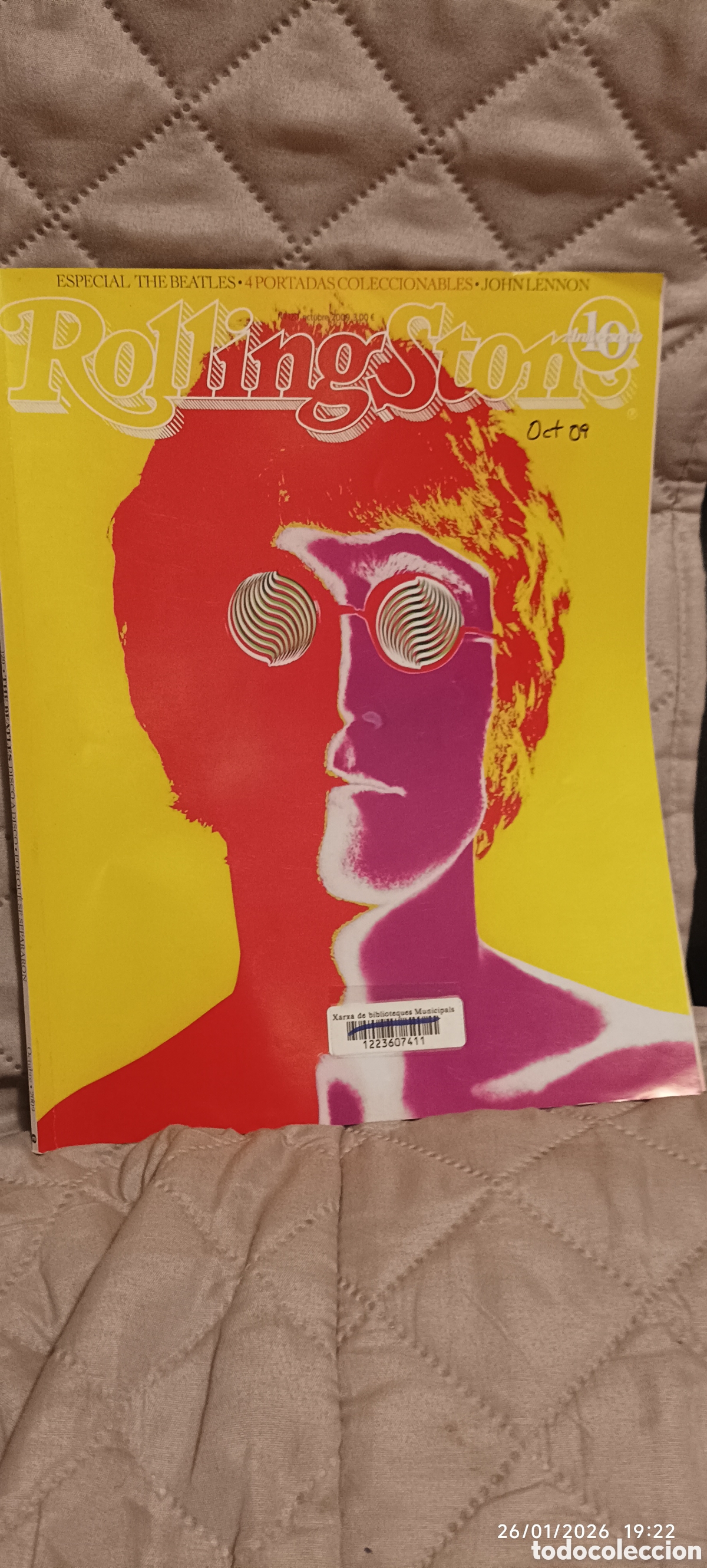 Revistas de m&uacute;sica: Revista Rolling Stones especial Beatles num 120