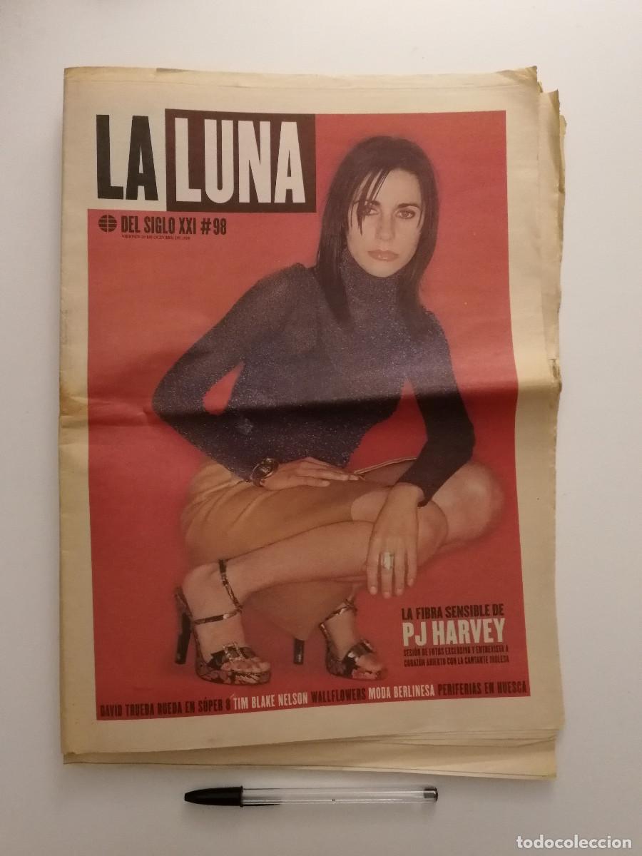 Music magazines: ANTIGUO PERIODICO - LA LUNA - PJ HARVEY - MUSICA - DEL SIGLO XXI - NUM 98
