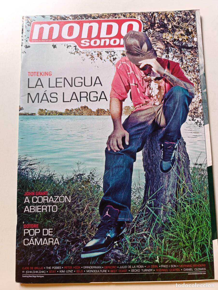 Musikzeitschriften: Revista MONDO SONORO n&ordm; 177 ToteKing El Guincho Antony and the Johnsons The Cure Carlos Berlanga