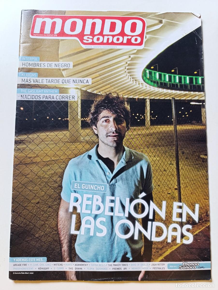 Revistas de m&uacute;sica: Revista MONDO SONORO 176 El Guincho Interpol Arcade Fire Hurts The Pinker Tones R&ouml;yksopp Iron Maiden