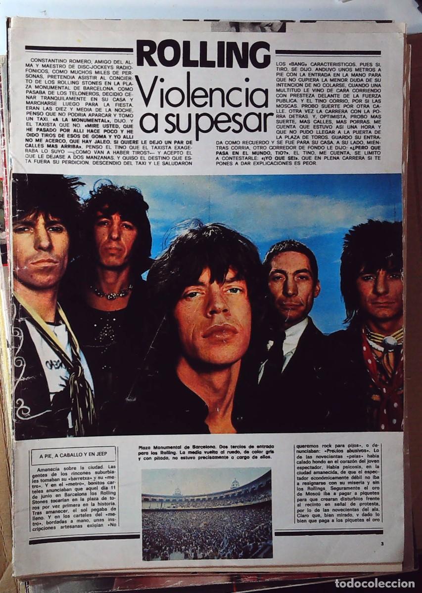 Revistas de m&uacute;sica: rolling stones gin rolling mick jagger - Foto 1