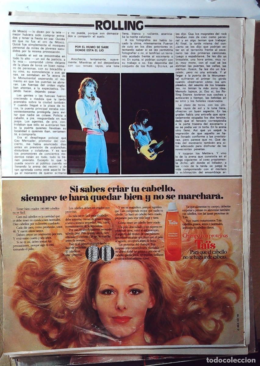 Revistas de m&uacute;sica: rolling stones gin rolling mick jagger - Foto 3