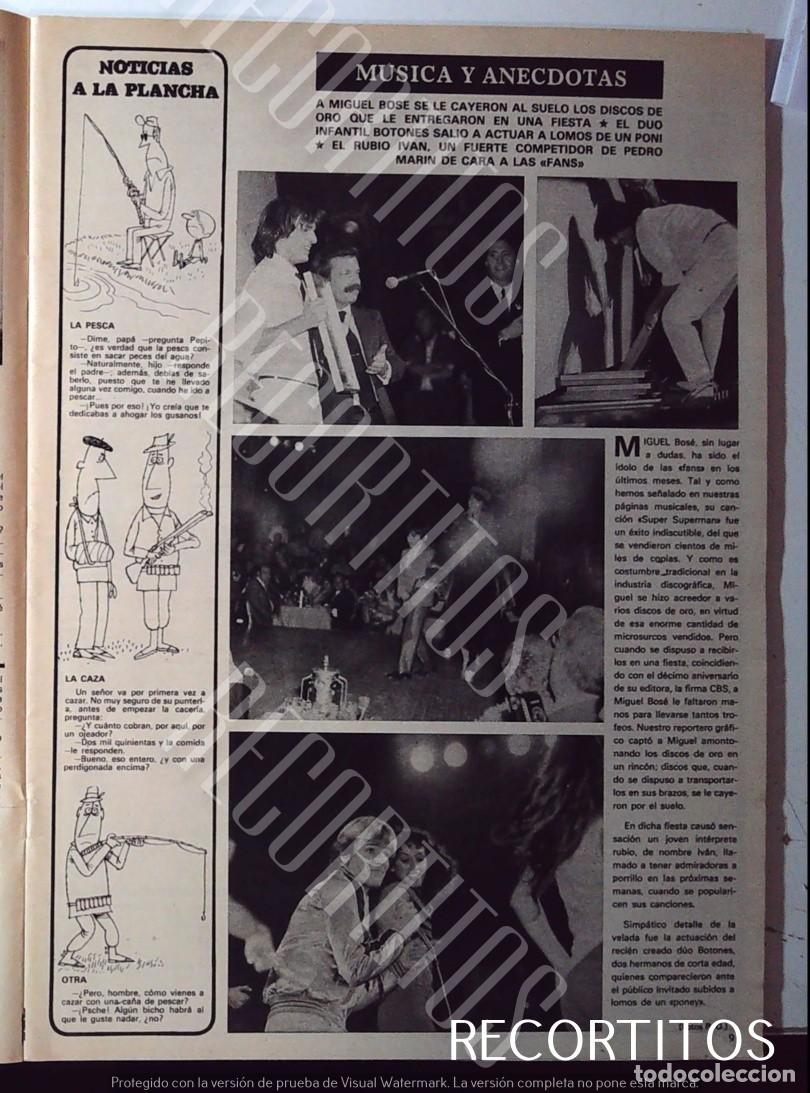 Revistas de m&uacute;sica: MIGUEL BOSE IVAN BOTONES - Foto 1