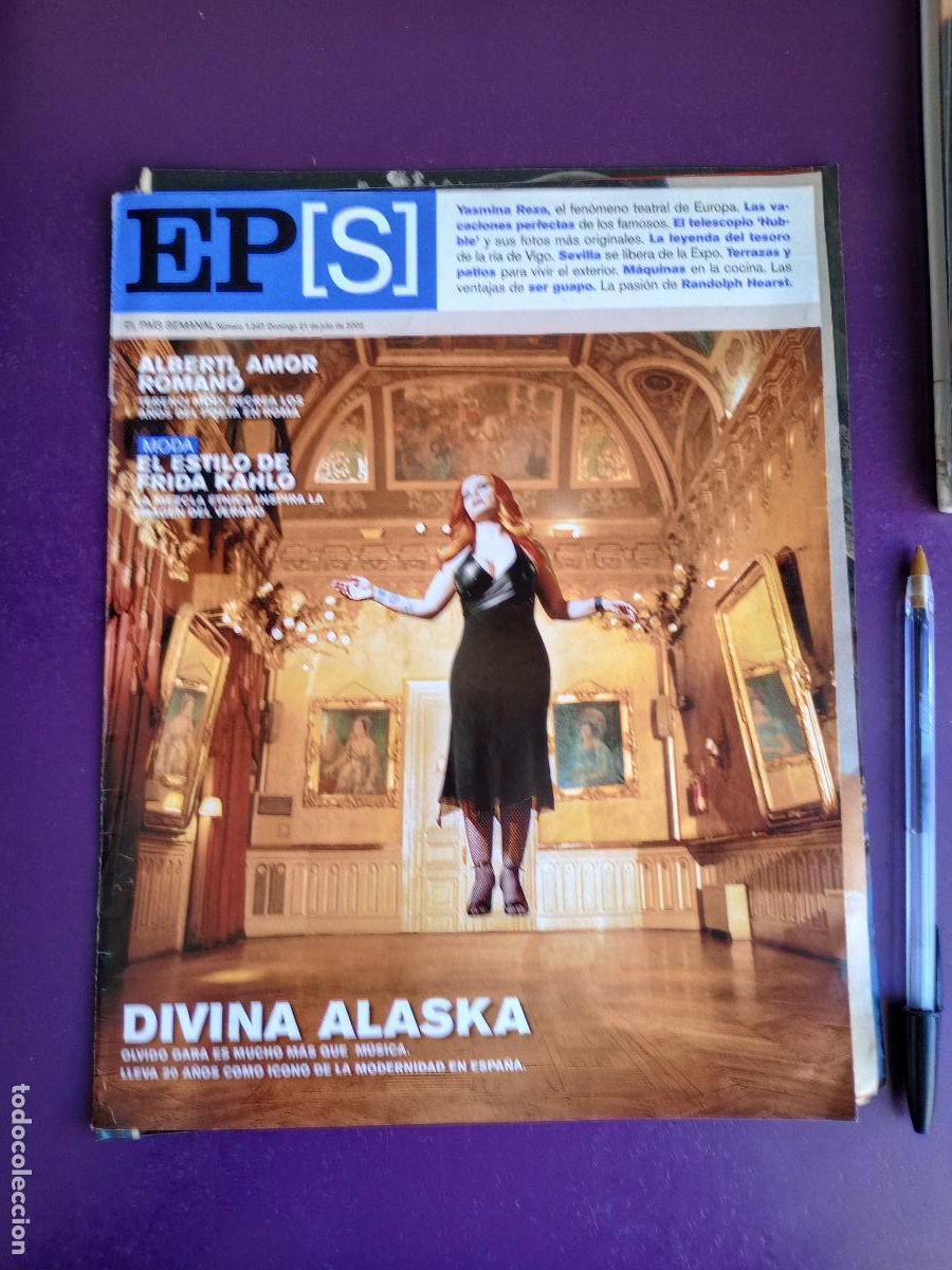 Revistas de m&uacute;sica: EL PAIS SEMANAL - JULIO 2002 - SOLO LAS FOTOS DE ALASKA -