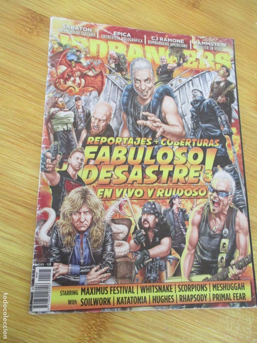 Revistas de m&uacute;sica: REVISTA - JEDBANGERS.-