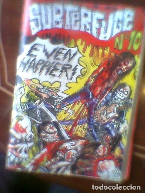 Revistas de m&uacute;sica: Subterfuge n&ordm; 10 - Bloody Groovy Fanzine - 1994 - Corn Flakes, Australian Blonde, Hermanos Cerdo