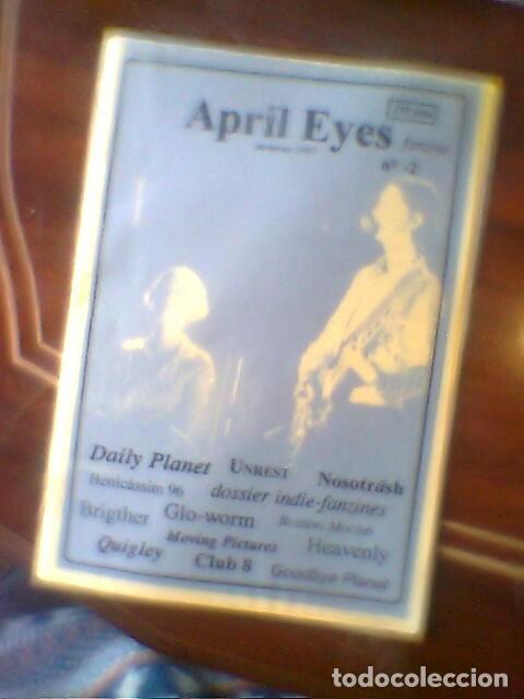 Revistas de m&uacute;sica: April Eyes n&ordm; 2 - invierno 1997 - Daily Planet, Nosotrash, Moving pictures, Heavenly, Club 8 ...