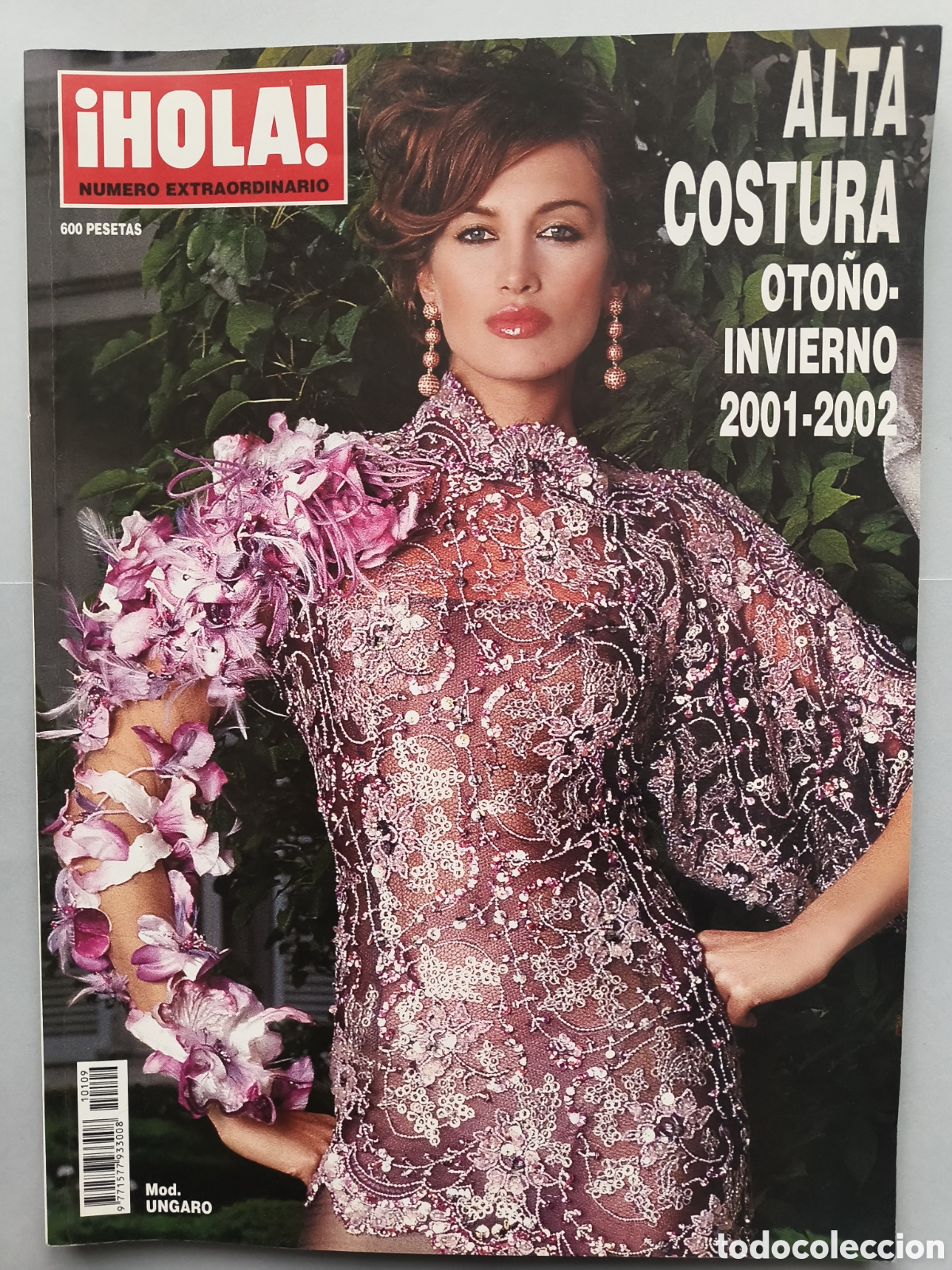 Revistas de m&uacute;sica: Revista hola alta costura especial oto&ntilde;o -invierno 2001-2002
