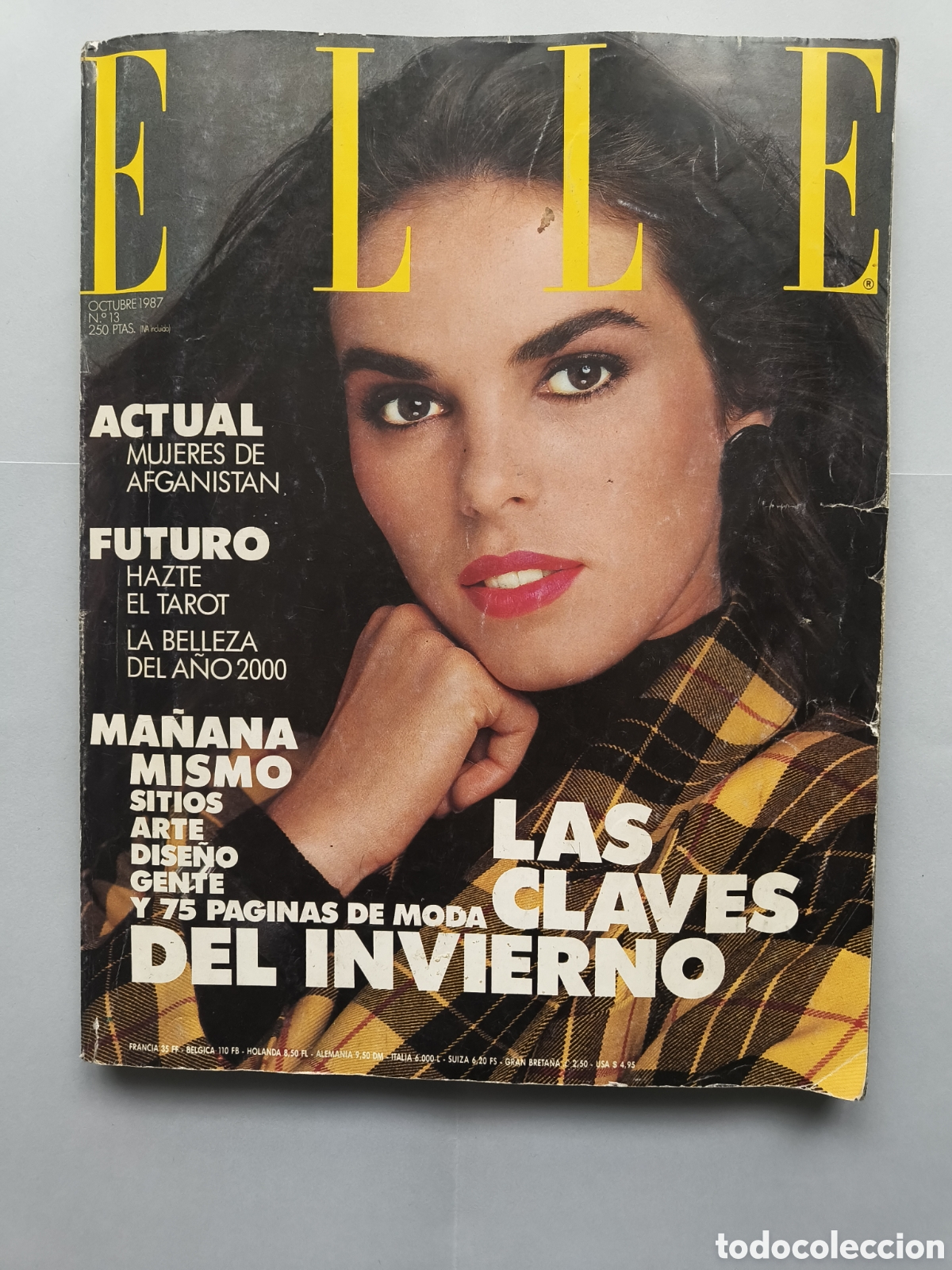 Revistas de m&uacute;sica: Revista Elle n&uacute;m 13 -87