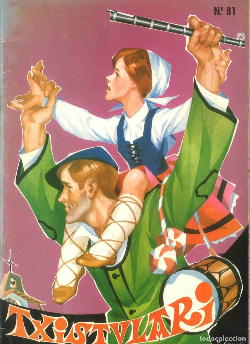 Magazines de musique: Revista Txistulari n&ordm; 81. Enero-marzo 1975