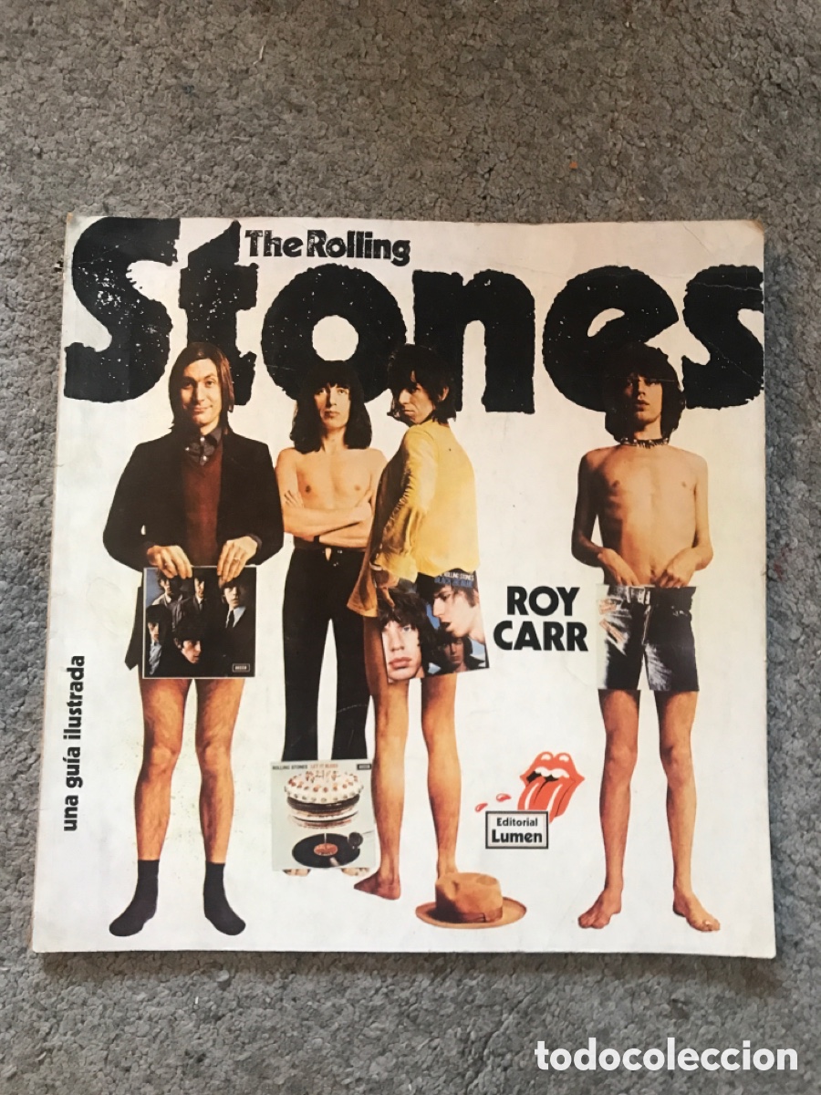 Revistas de m&uacute;sica: Rolling Stones / guia ilustrada 1977 / Roy Carr