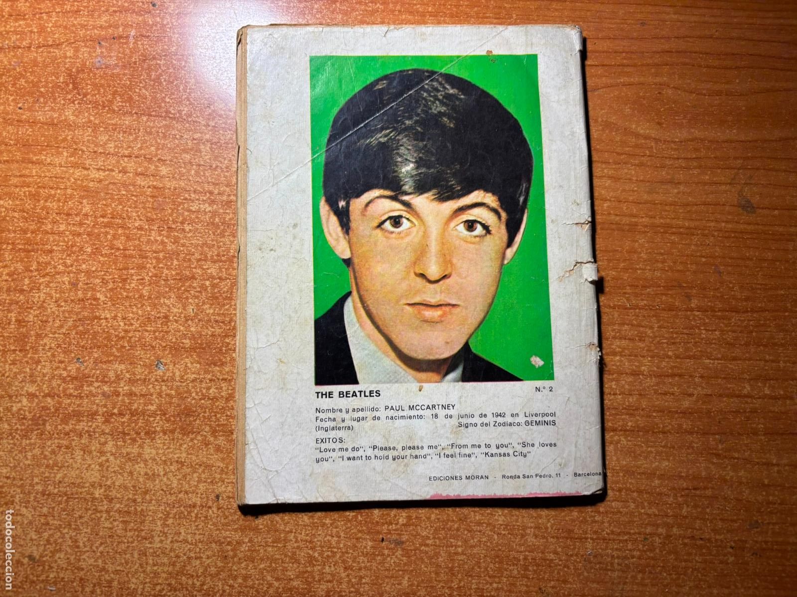 Revistas de m&uacute;sica: THE BEATLES - PAUL MACCARTNEY - RUBY MADISON - NUMERO 2- 1965