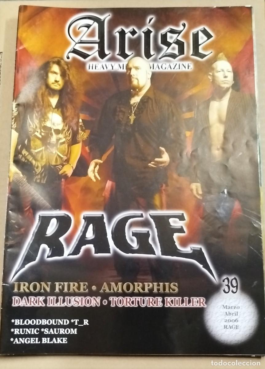 Revistas de m&uacute;sica: Revista Arise n&deg; 39 (Rage)
