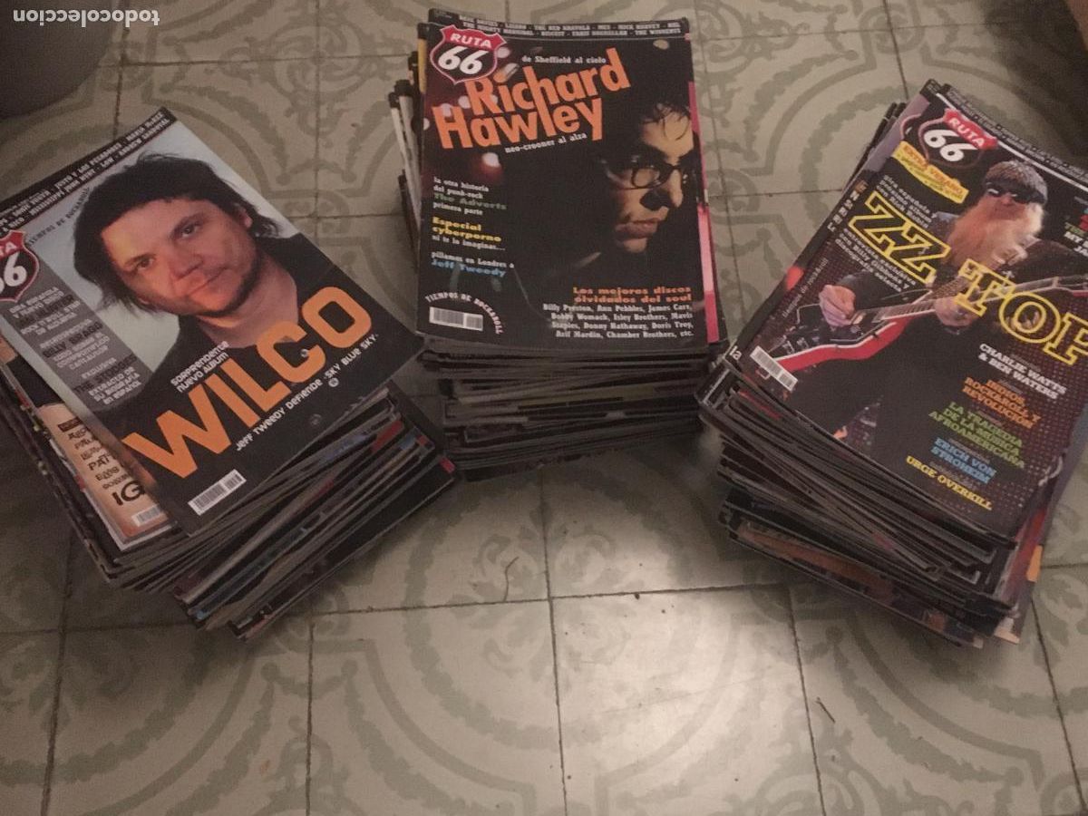 Revistas de m&uacute;sica: ruta 66 coleccion 169 revistas muy buen estado