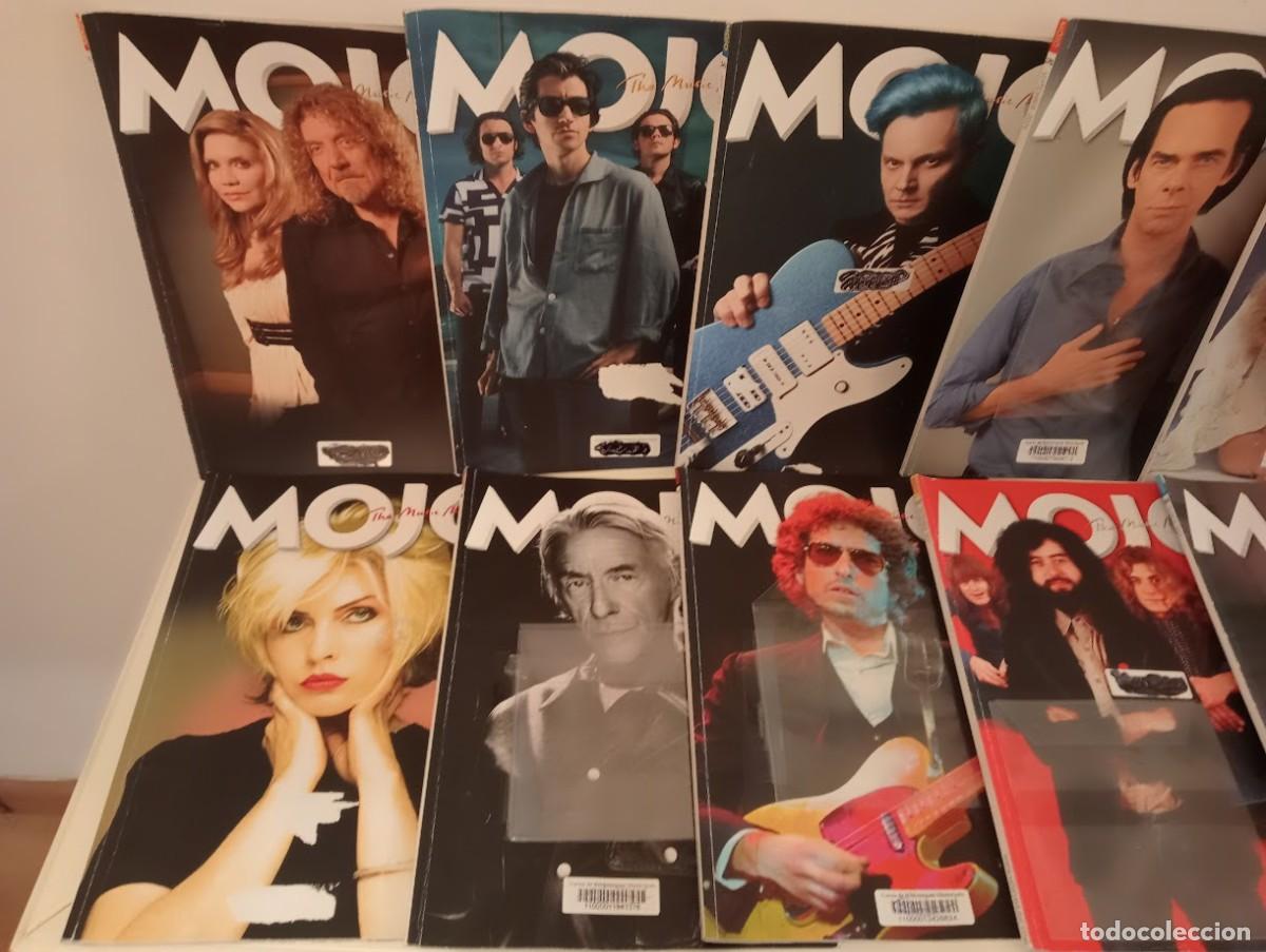 Revistas de m&uacute;sica: Revista MOJO en Ingles lote de 13 sin cds.