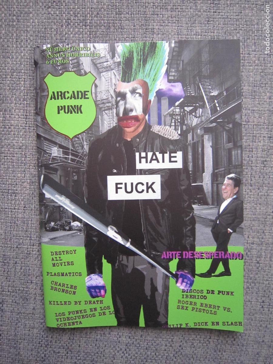 Revistas de m&uacute;sica: REVISTA - PUNK - ARCADE PUNK