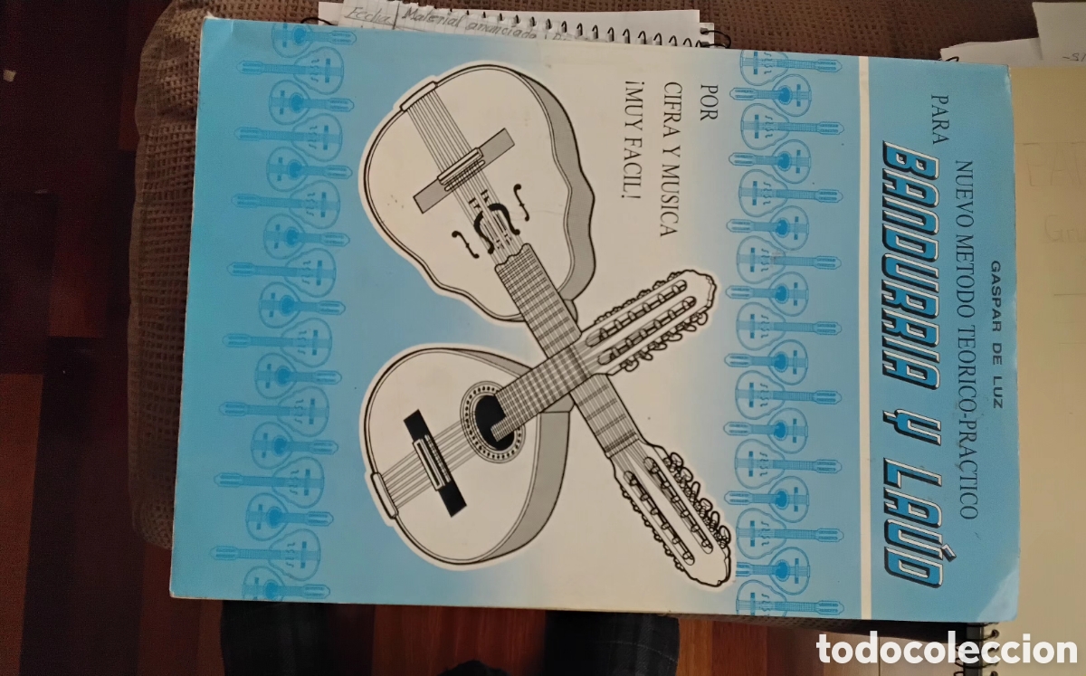 Revistas de m&uacute;sica: M&eacute;todo para bandurria y laud