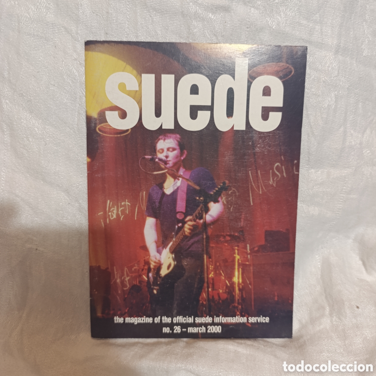 Revistas de m&uacute;sica: Suede,revista oficial del servicio de informaci&oacute;n de la banda brit&aacute;nica de rock,2000