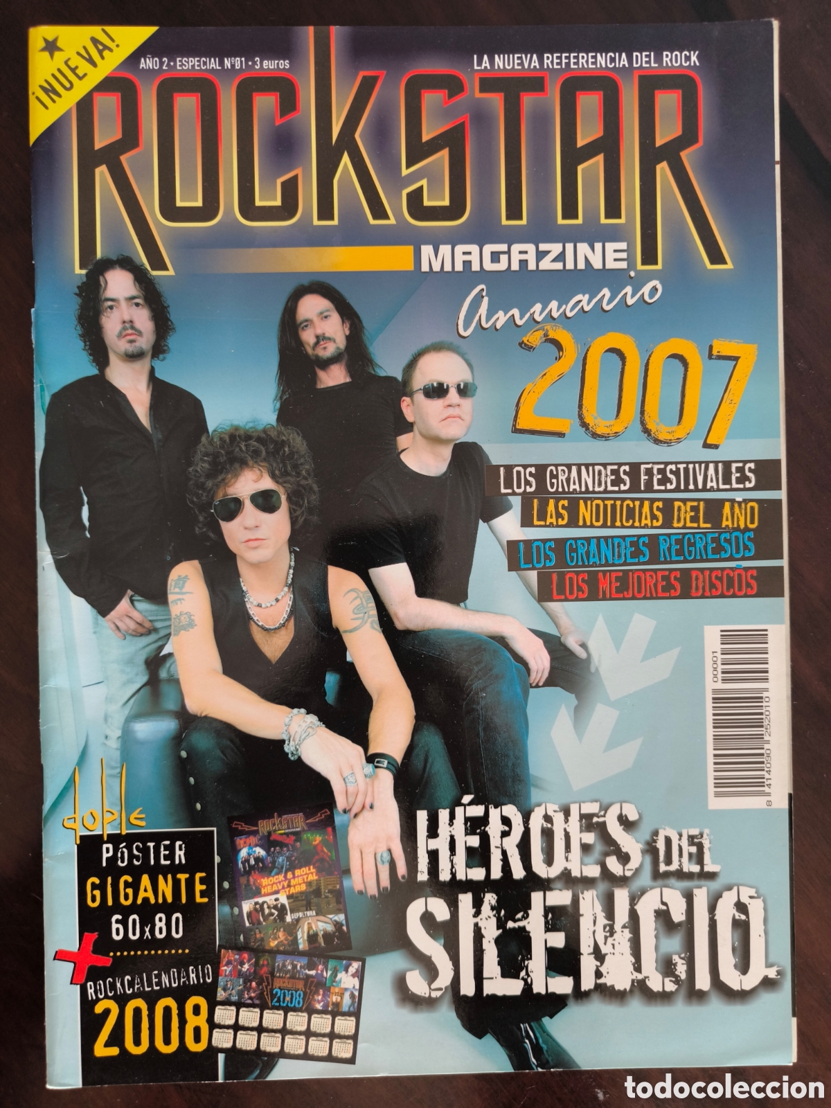 Revistas de m&uacute;sica: Revista RockStar H&eacute;roes del Silencio