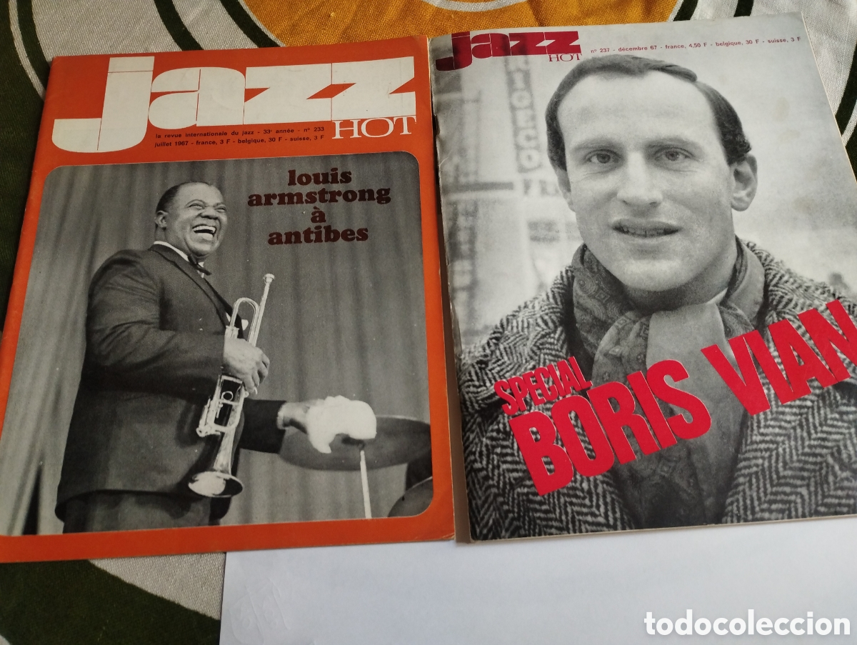 Revistas de m&uacute;sica: Lote de 12 revistas Jazz Hot a&ntilde;os 60