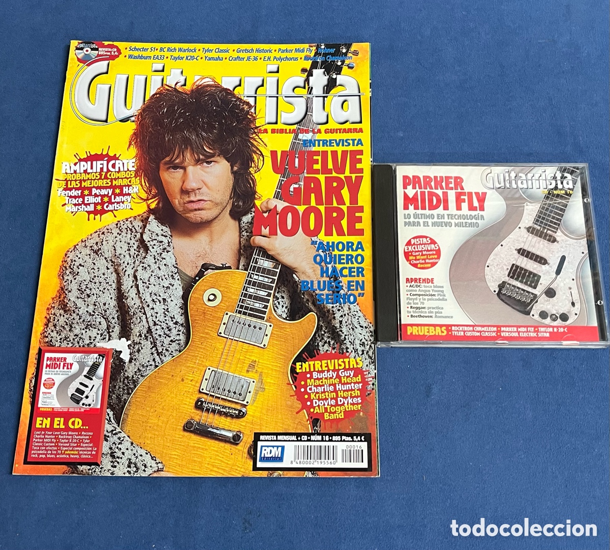 Revistas de m&uacute;sica: Revista Guitarrista 16 con CD. Gary Moore, All together Band