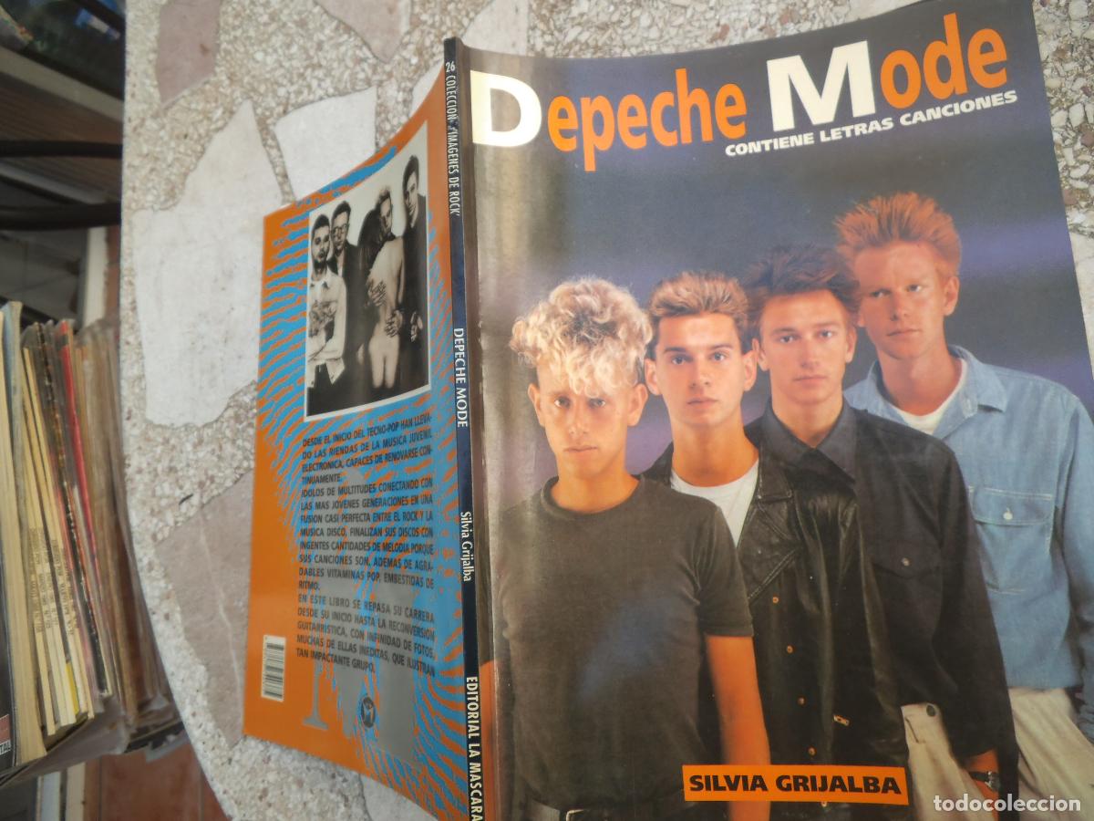 Revistas de m&uacute;sica: coleccion imagenes de rock n&ordm; 24, depeche mode , contiene letras de canciones, editorial la mascara
