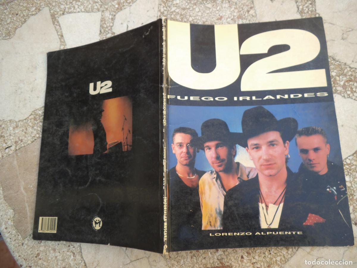 Revistas de m&uacute;sica: coleccion imagenes de rock n&ordm; 14, U2, fuego irlandes editorial la mascara