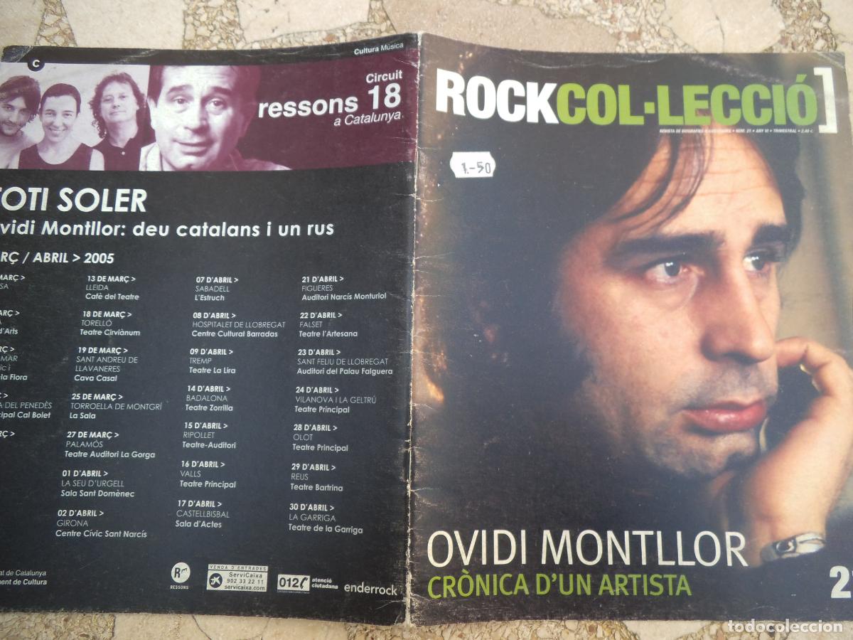 Revistas de m&uacute;sica: rockcol-leccio, n&ordm; 21, cronica d'un artista, 26 paginas