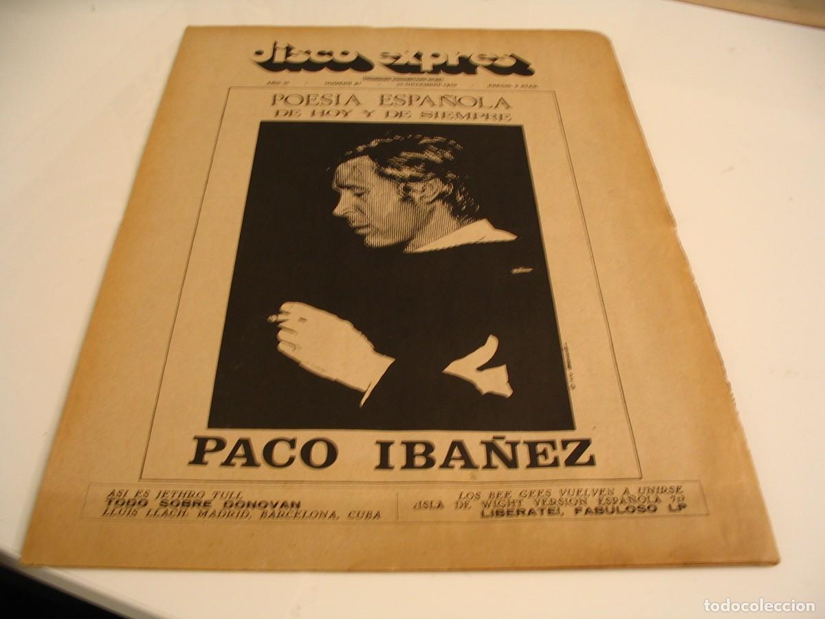 Revistas de m&uacute;sica: Revista DISCO EXPRES n&ordm; 97 de 1970 PACO IBA&Ntilde;EZ DONOVAN FLEETWOOD MAC BEE GEES LLUIS LLACH