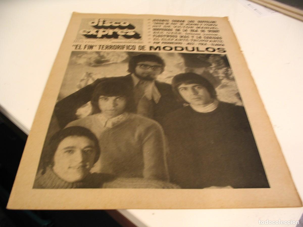 Revistas de m&uacute;sica: Revista DISCO EXPRES n&ordm; 66 de 1970 M&oacute;dulos Bee Gees Eurovision 70 Creedence Badfinger