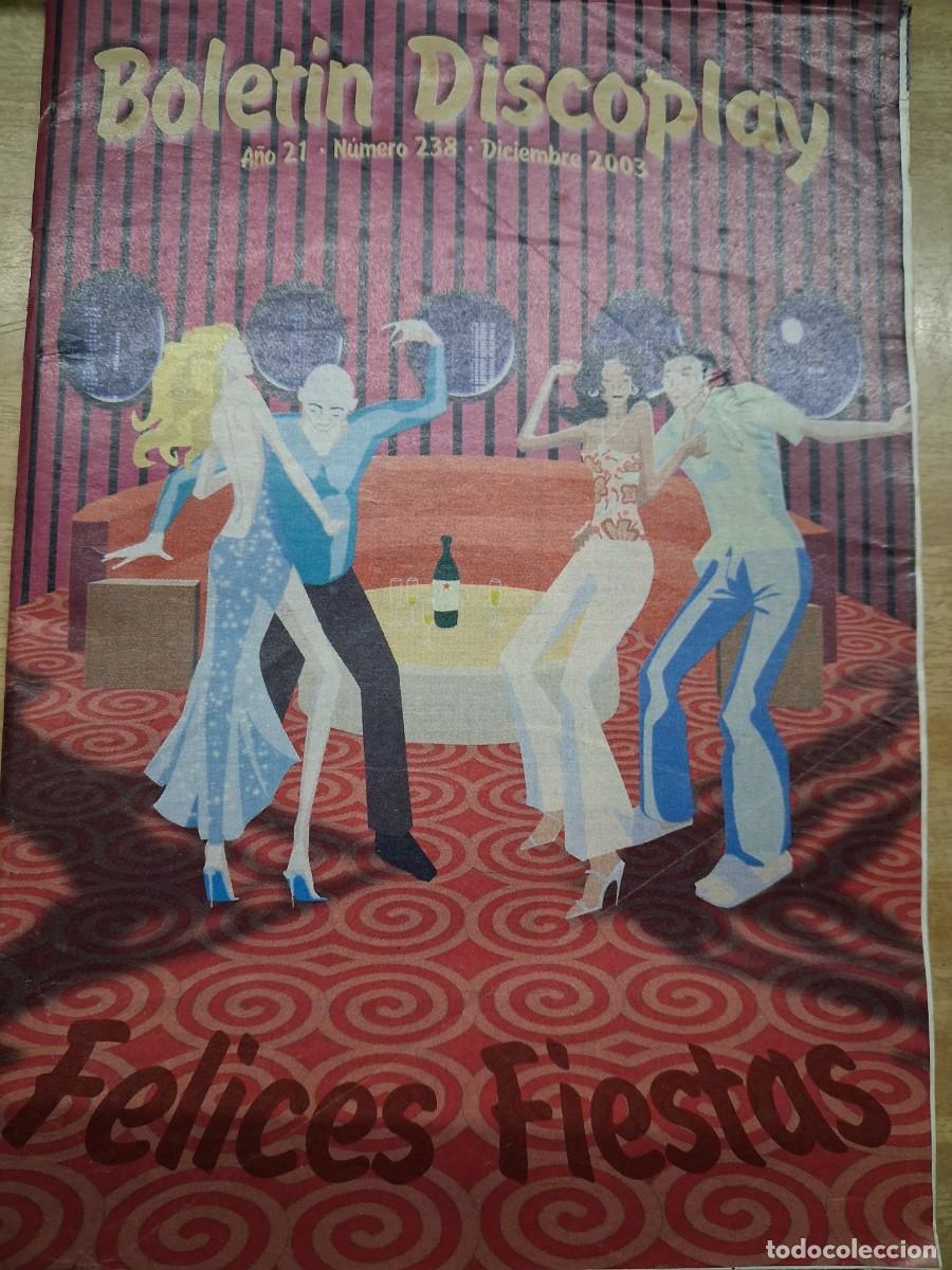 Revistas de m&uacute;sica: Discoplay - bolet&iacute;n n&ordm; 238 - Diciembre 2003 - Pink Floyd, Copla, 007 DVD, Calleja...