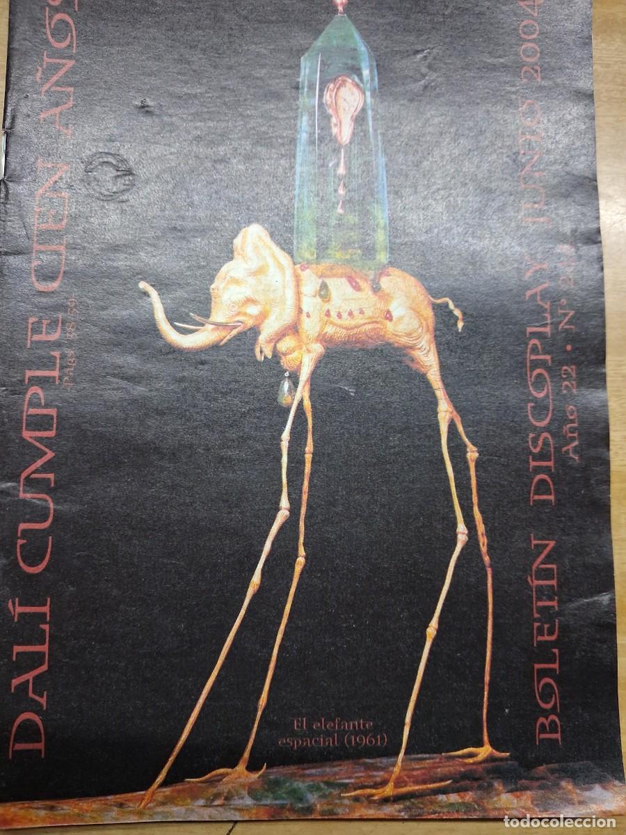 Revistas de m&uacute;sica: Discoplay - Bolet&iacute;n n&ordm; 244 - Junio 2004 - Dal&iacute; cien a&ntilde;os, David Bowie, Rama Lama, Joaqu&iacute;n D&iacute;az...