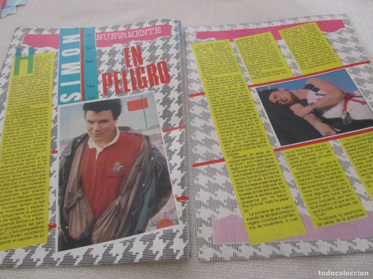 Revistas de m&uacute;sica: DURAN DURAN,ARTICULO DE REVISTA A&Ntilde;O 1985
