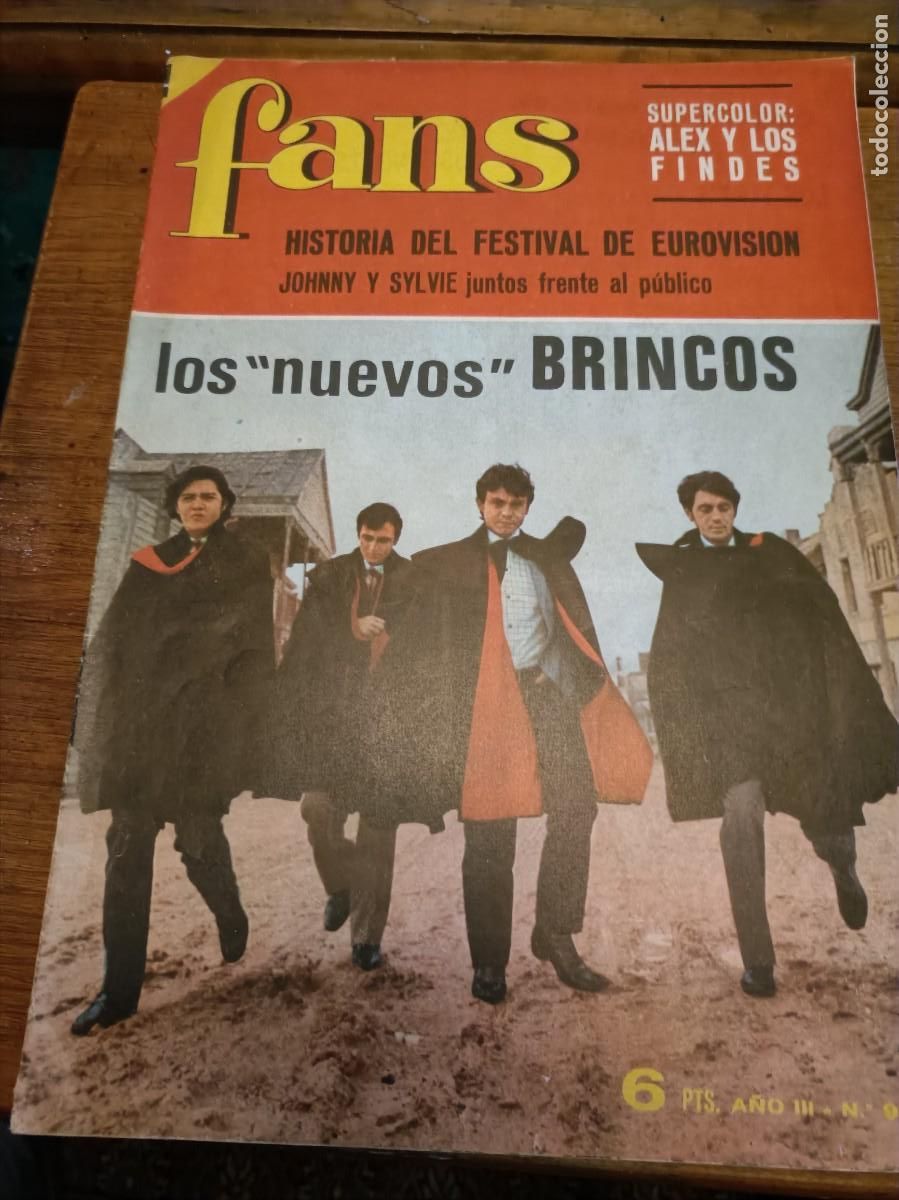 Revistas de m&uacute;sica: REVISTA FANS LOS BRINCOS