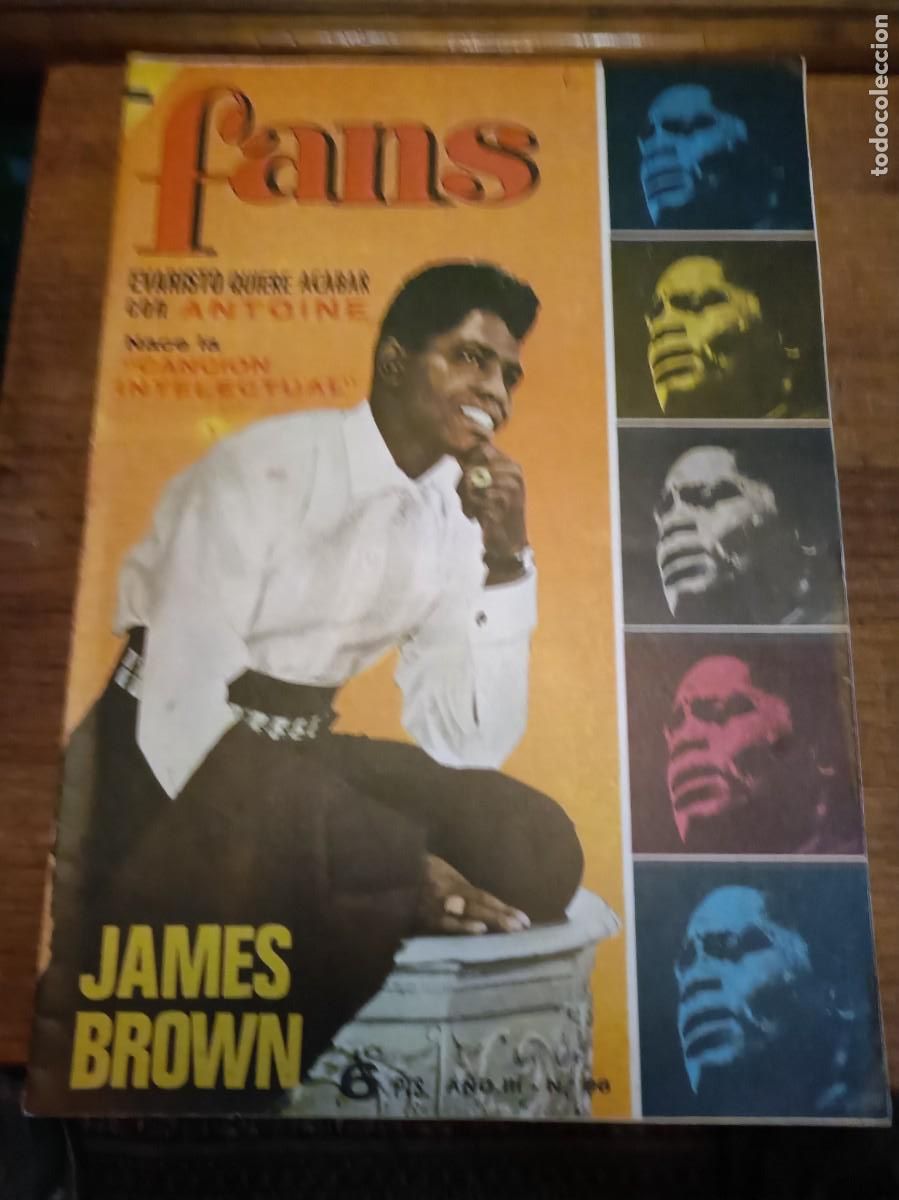 Revistas de m&uacute;sica: REVISTA FANS JAMES BROWN