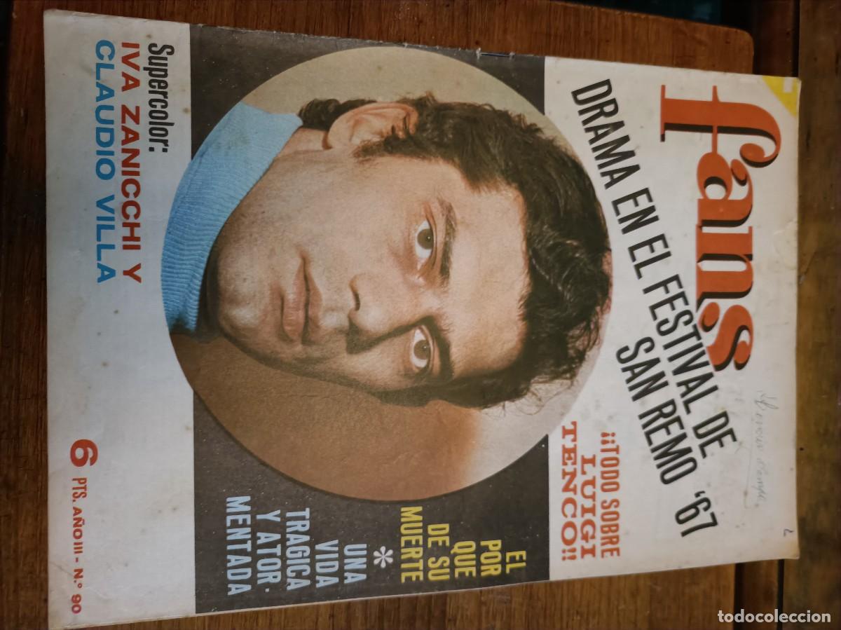 Revistas de m&uacute;sica: REVISTA FANS FESTIVAL SAN REMO 67