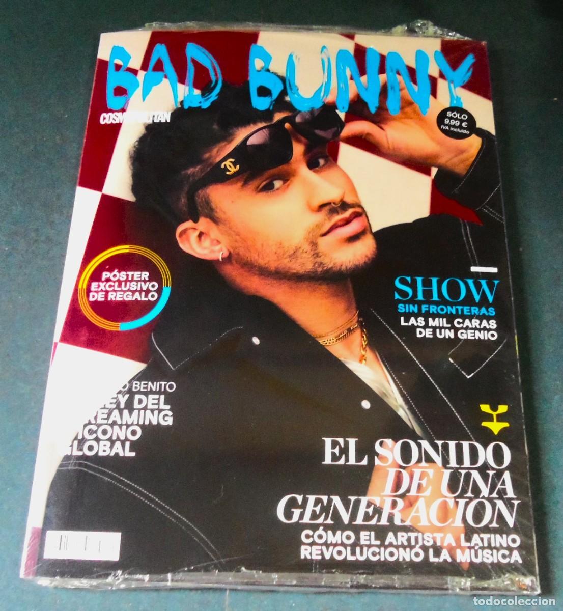 Revistas de m&uacute;sica: Especial BAD BUNNY Revista Cosmopolitan - &iexcl;NUEVA!