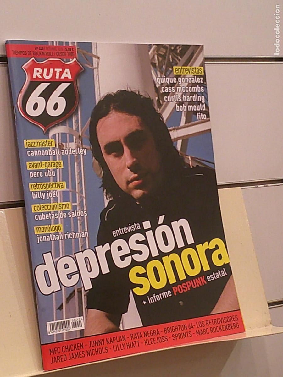 Revistas de m&uacute;sica: REVISTA RUTA 66 N&ordm; 440 OCTUBRE 2025 DEPRESION SONORA