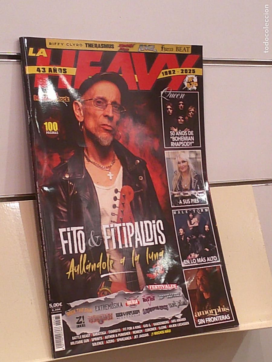 Revistas de m&uacute;sica: REVISTA LA HEAVY N&ordm; 475 FITO & FITIPALDIS