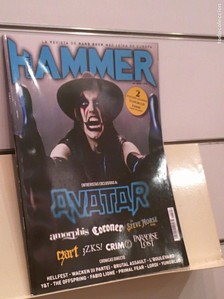 Revistas de m&uacute;sica: REVISTA METAL HAMMER N&ordm; 426 AVATAR