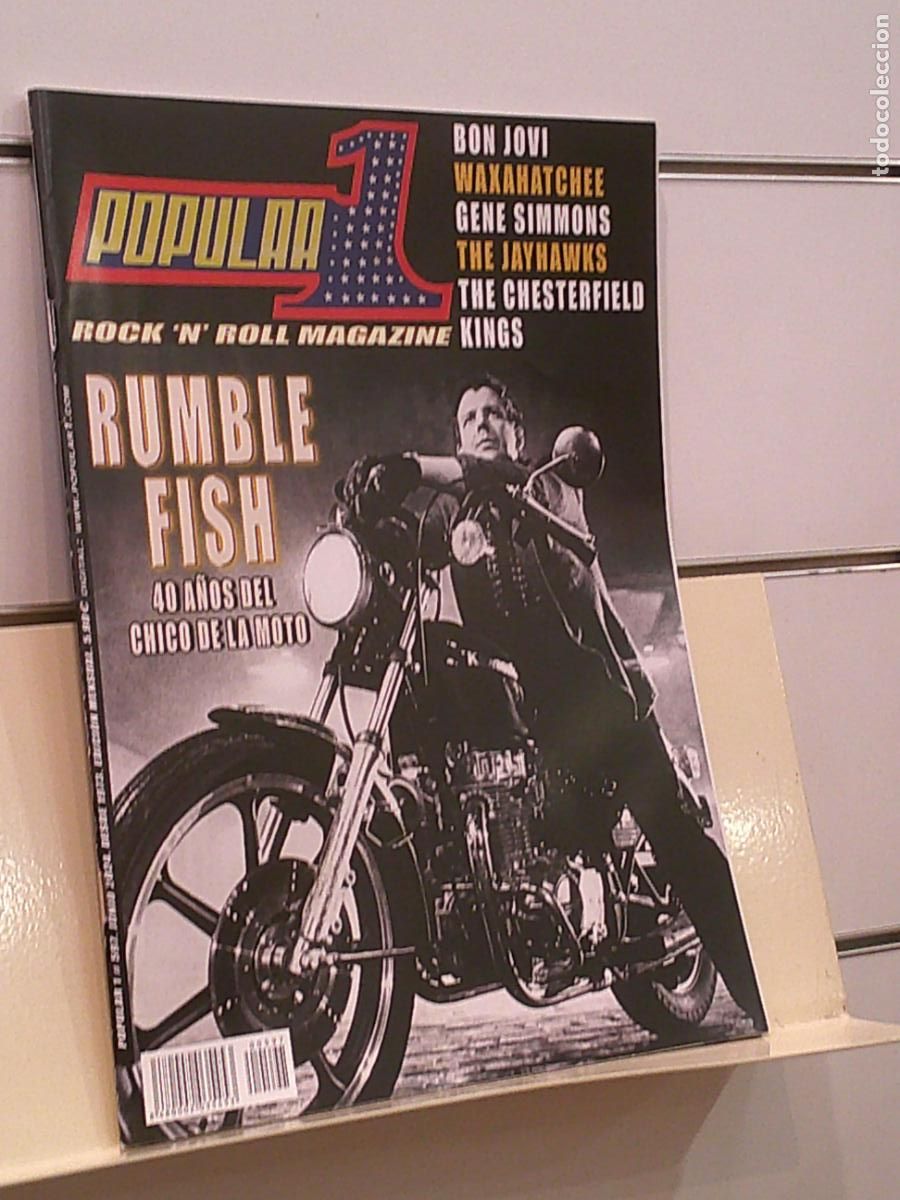 Revistas de m&uacute;sica: REVISTA ROCK AND ROLL POPULAR 1 MAGAZINE N&ordm; 597 JUNIO 2024 RUMBLE FISH