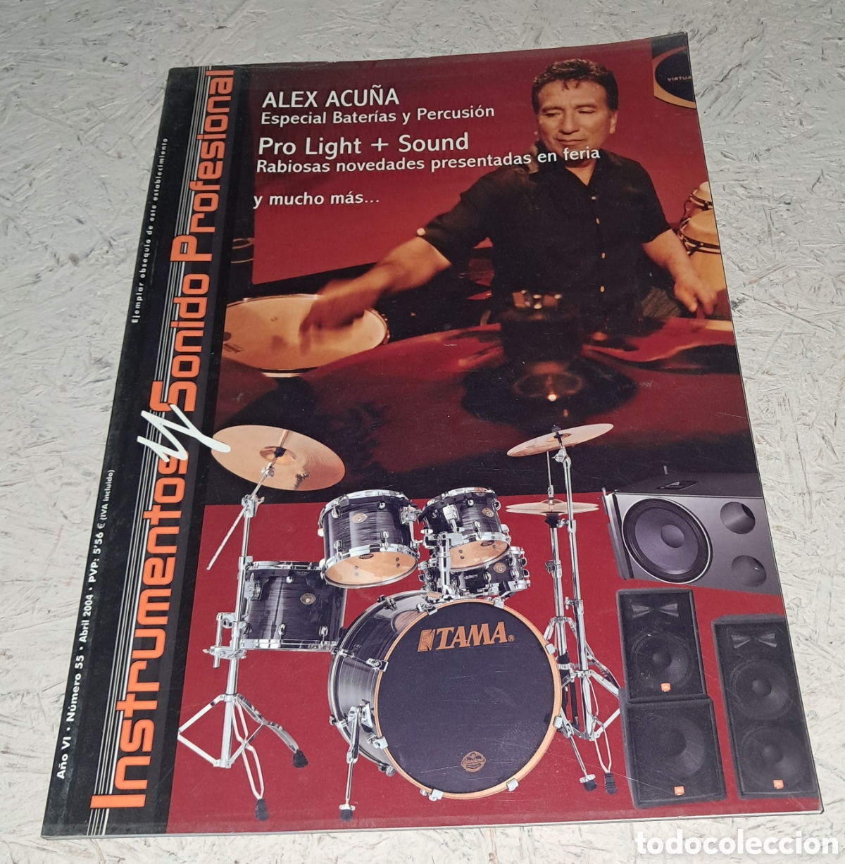 Revistas de m&uacute;sica: Revista &nbsp;Instrumentos Sonido Profesional, correspondiente al n&uacute;mero 55 de abril de 2004.&nbsp;