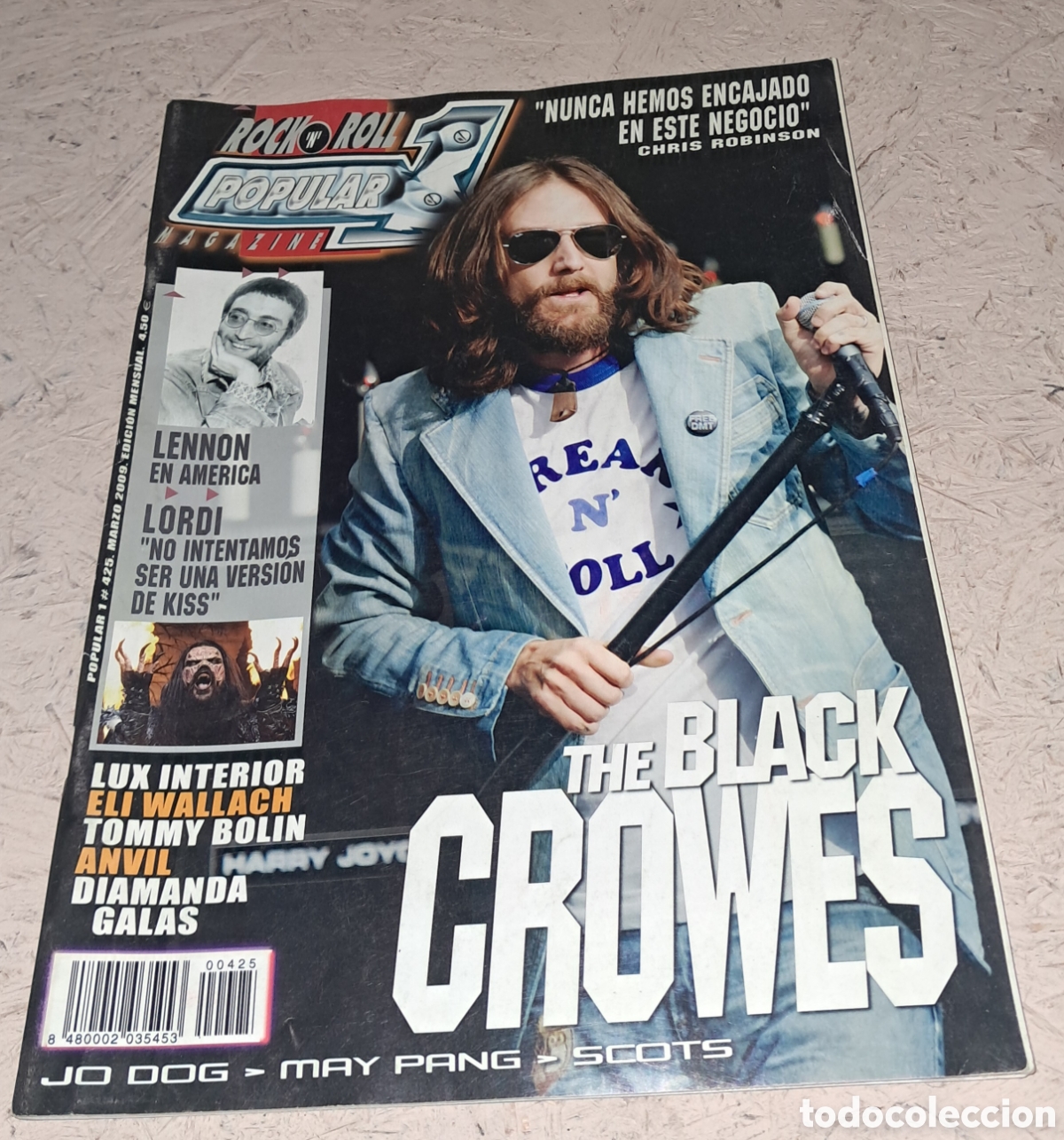 Revistas de m&uacute;sica: revista musical espa&ntilde;ola&nbsp;Popular 1, n&uacute;mero 425, publicada en marzo de 2009.&nbsp;