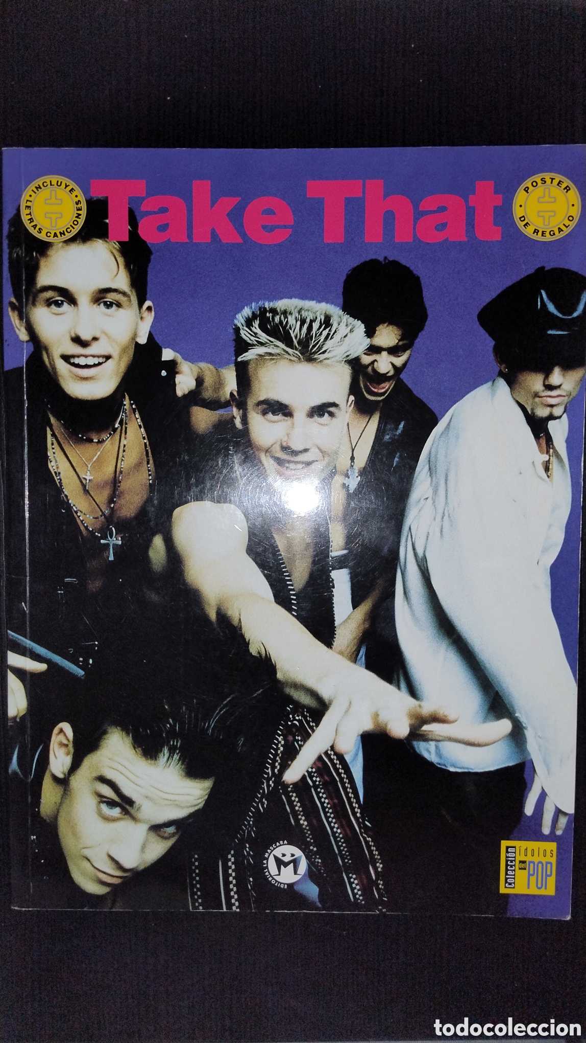 Revistas de m&uacute;sica: Colecci&oacute;n &iacute;dolos del pop take that