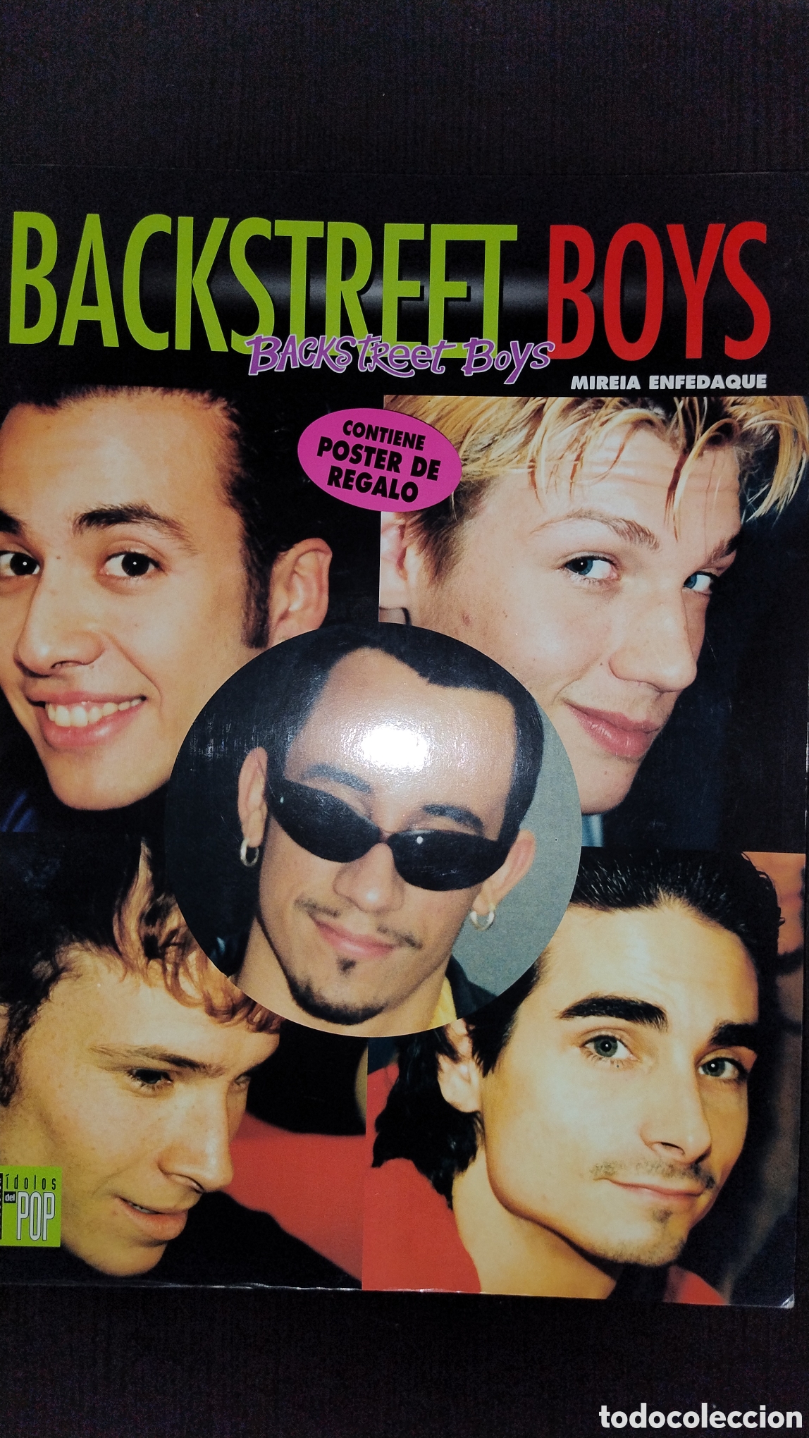 Revistas de m&uacute;sica: Colecci&oacute;n &iacute;dolos del pop back street boys