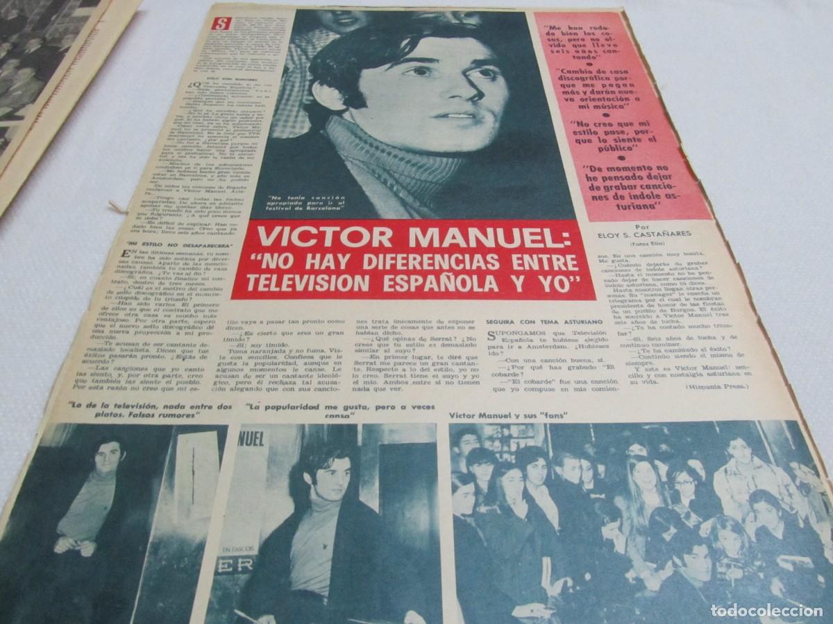 Revistas de m&uacute;sica: VICTOR MANUEL, ARTICULO DE PRENSA.
