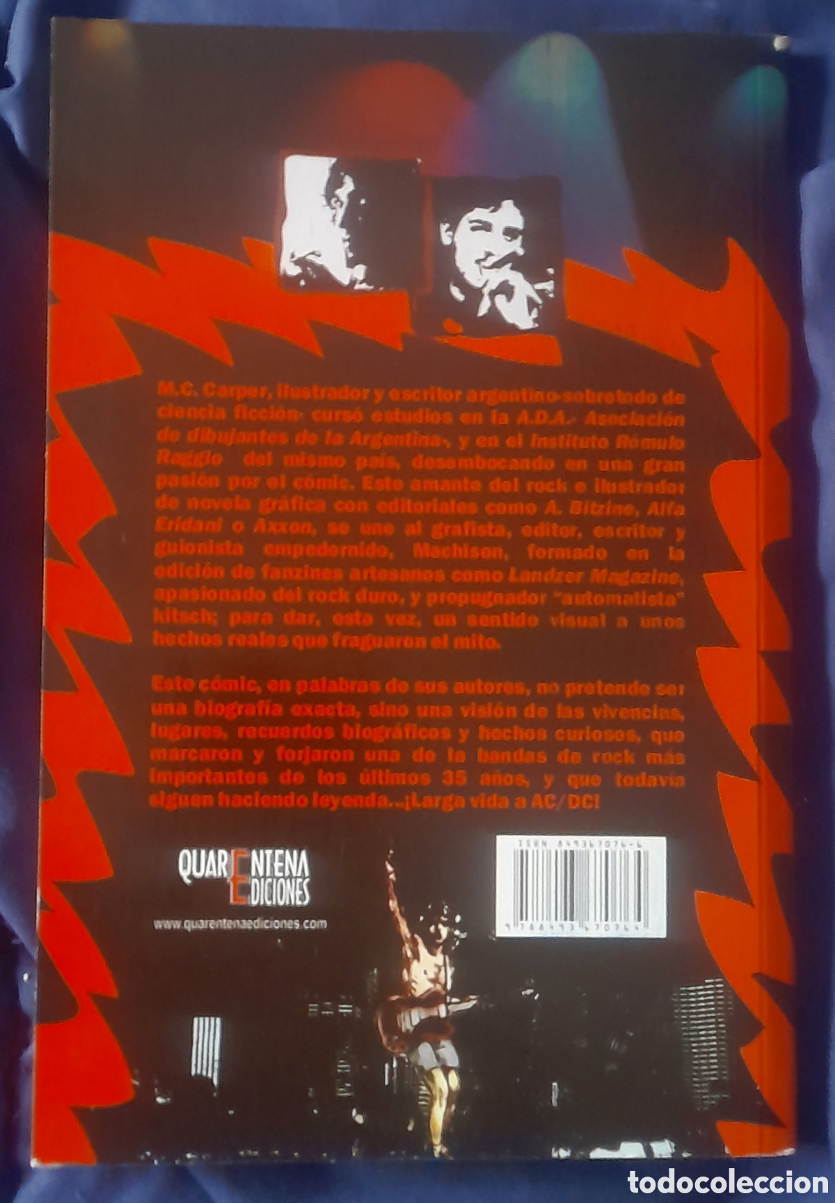 Revistas de m&uacute;sica: AC/DC - COMIC MITOS DEL ROCK N&deg; 1 - Foto 2