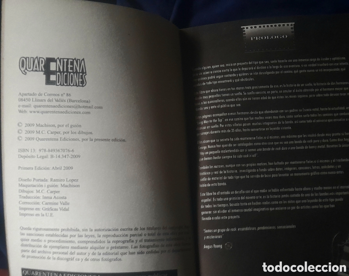 Revistas de m&uacute;sica: AC/DC - COMIC MITOS DEL ROCK N&deg; 1 - Foto 3