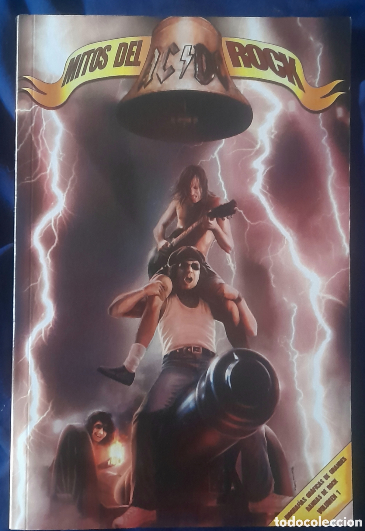 Revistas de m&uacute;sica: AC/DC - COMIC MITOS DEL ROCK N&deg; 1